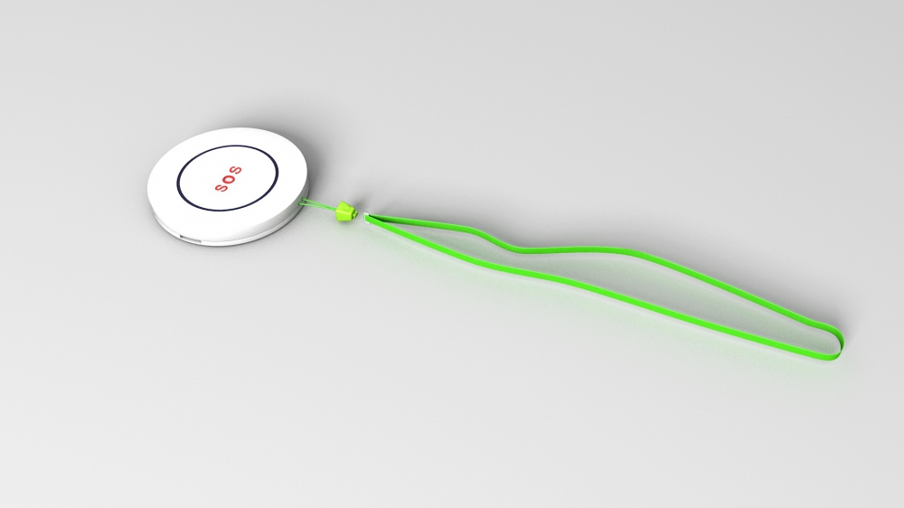 NB-IoT無線緊急按鈕SOS-N02手動(dòng)報(bào)警呼叫器